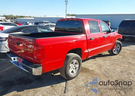 2007 Dodge Dakota Slt from USA, damaged, VIN 1D7HE48KX7S117591